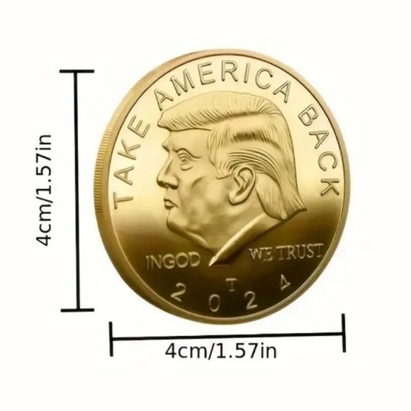 TAKE AMERICA BACK COLLECTORS COIN - Picture 1 of 1